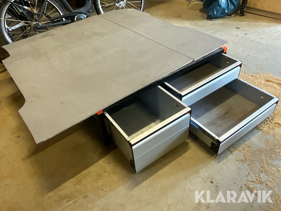  Inredning till skåpbil VW Transporter T6 5-sitsig