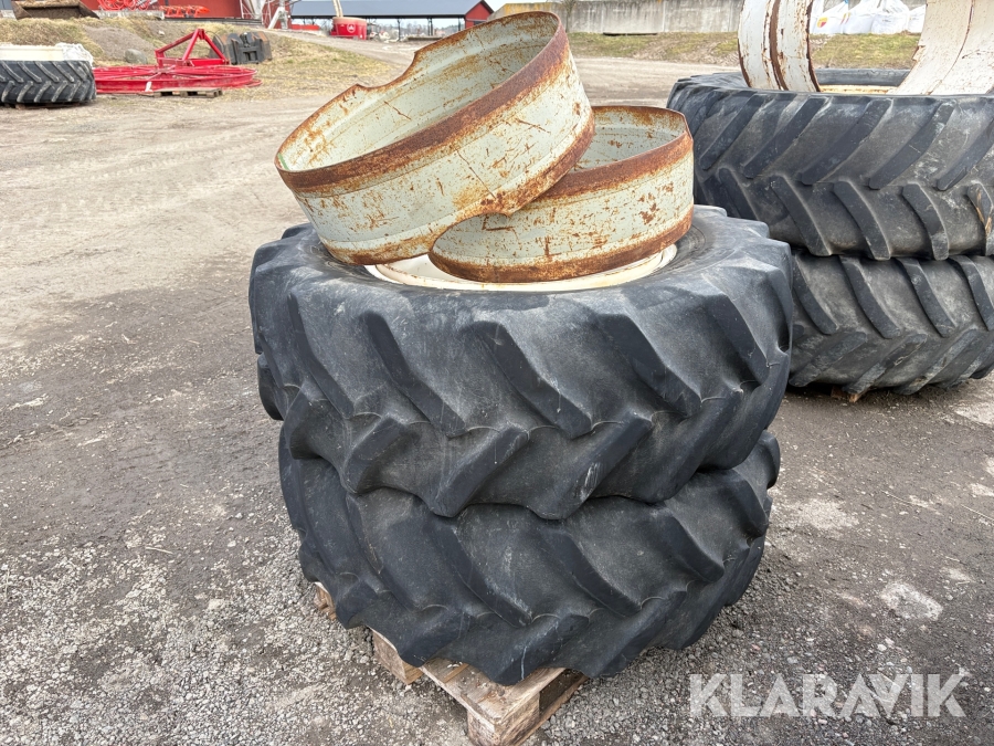 Dubbelmontage Goodyear 480/70 R30