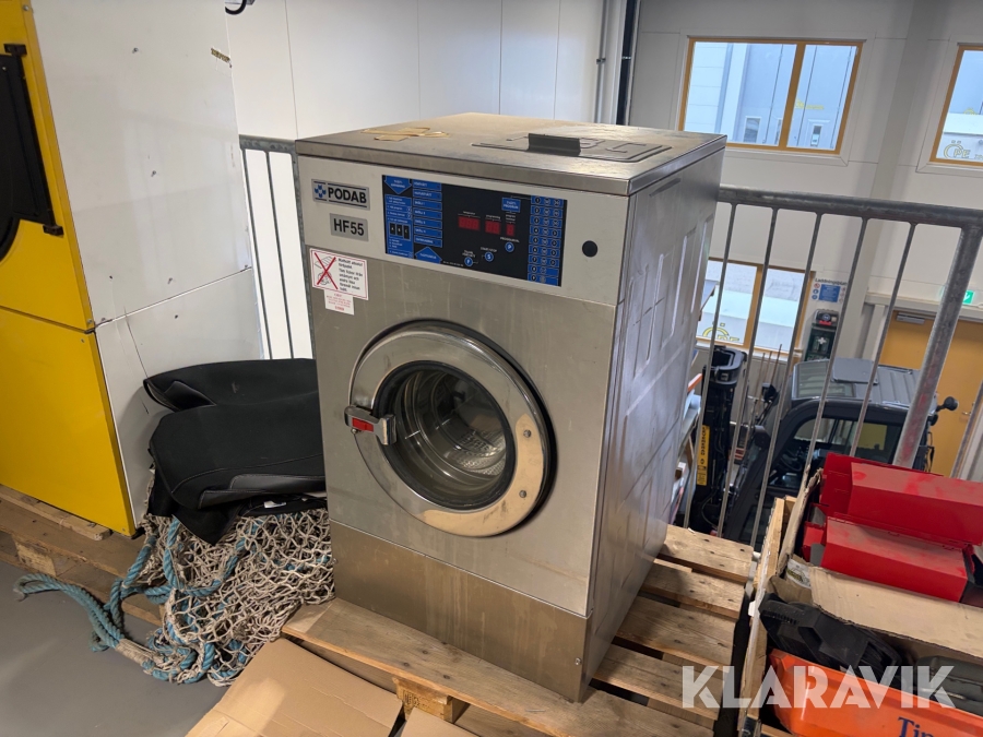 Industritvättmaskin Podab HF55. 55L