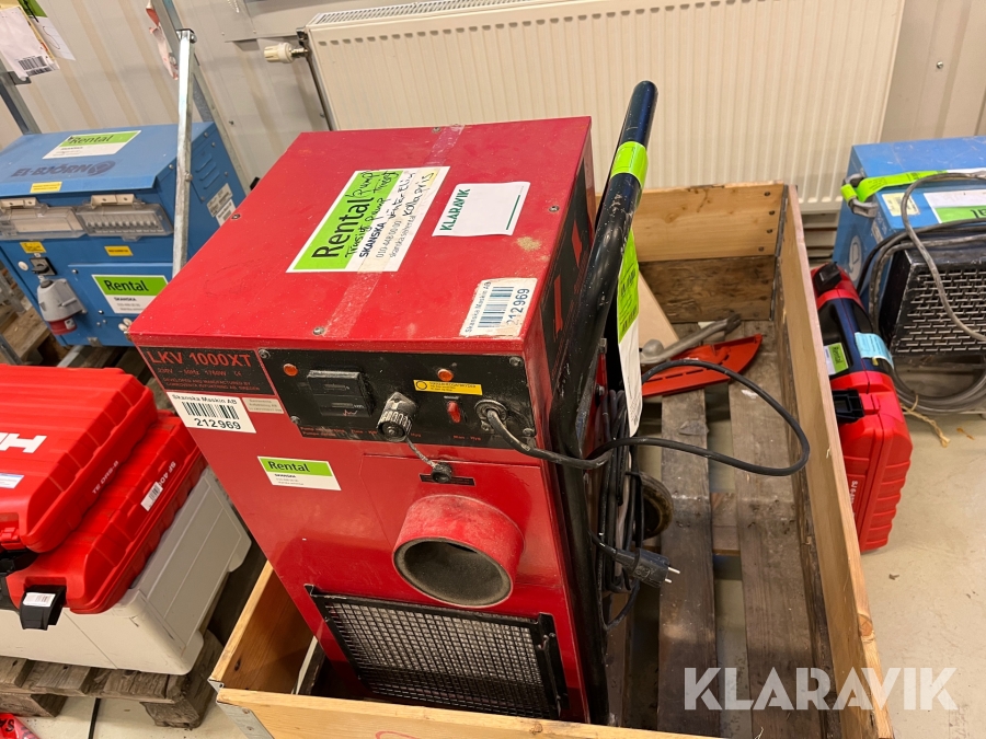 Sorbtionsavfuktare LKV 1000XT