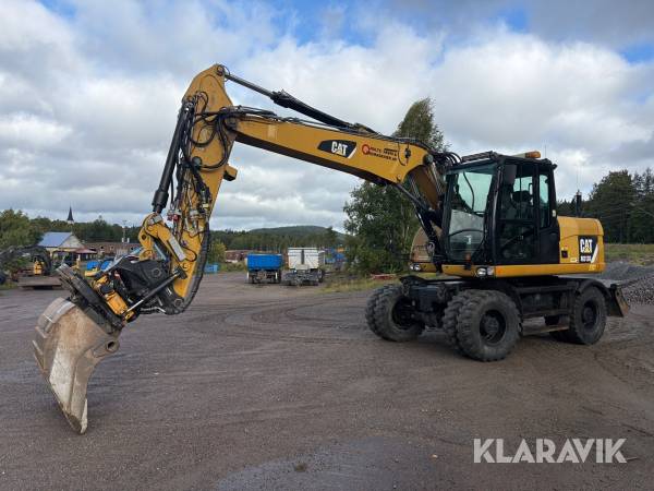 Hjulgrävare CAT M313D