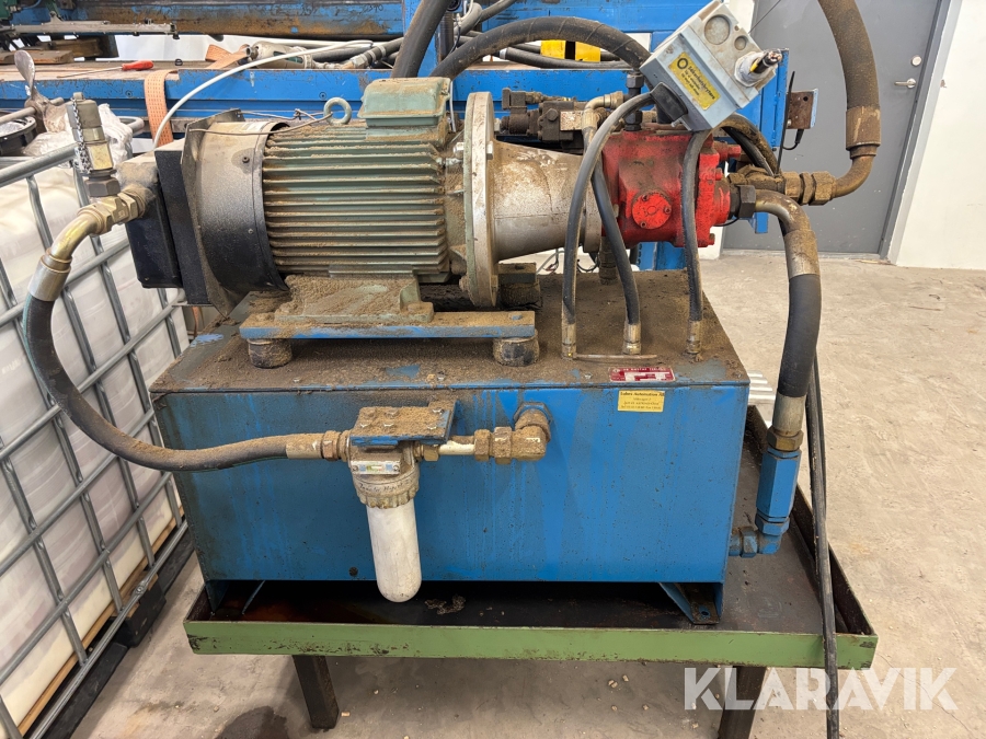 Hydraulaggregat Ab Gustaf Terling V1-38-38-R-5P 80bat