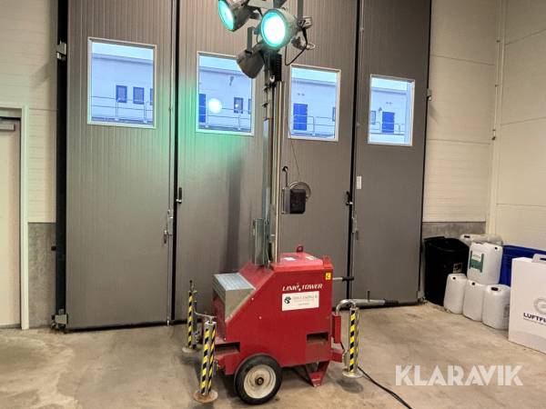 Belysningsmast Tower Light LINK4009M-1295 3x150w 9meter