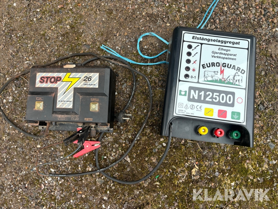 Elstängselaggregat 2 st