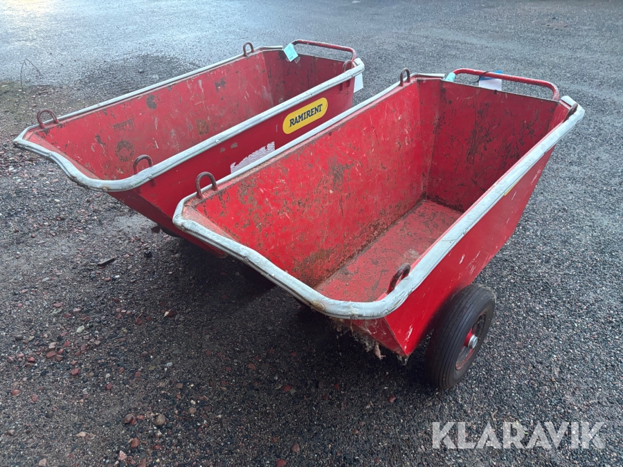 Fodervagn Starke Arvid 400 L / 750 kg 2st