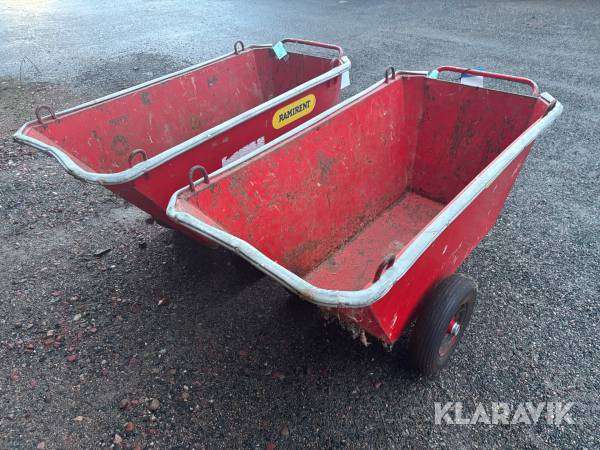Fodervagn Starke Arvid 400 L / 750 kg 2st