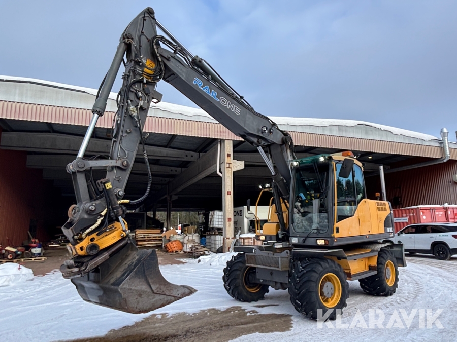 Hjulgrävare Volvo EW160C