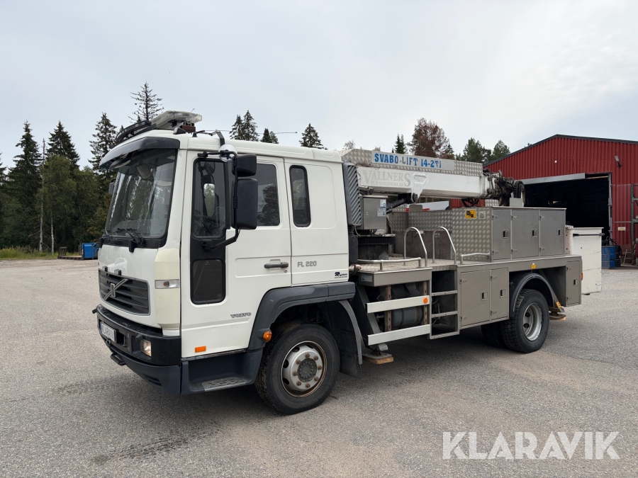 Lastbil med skylift Volvo FL 612 H 6x2