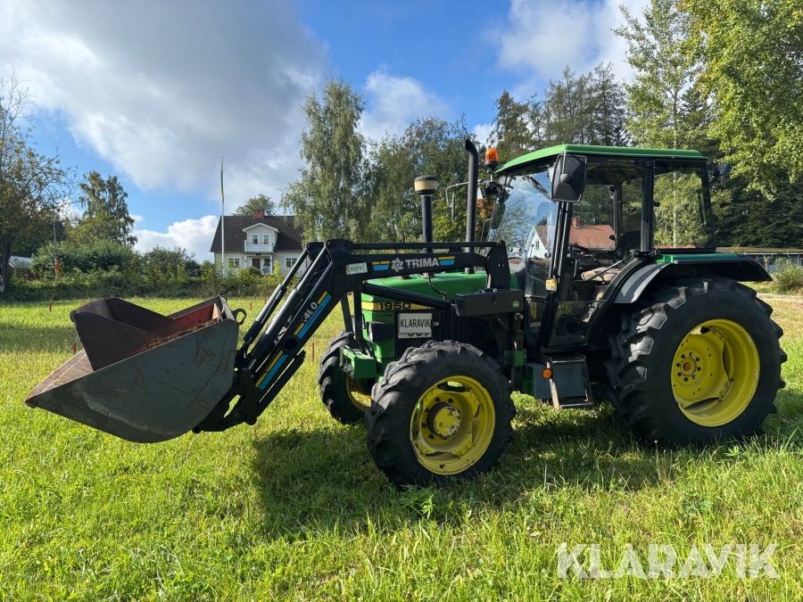 Traktor John Deere 1950 med lastare