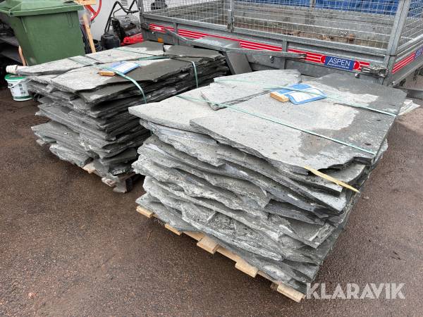 Skifferplattor Altaskifer 2030 40m2
