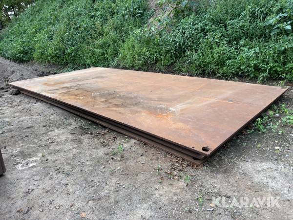 Körplåtar 5700x2700x25 4st