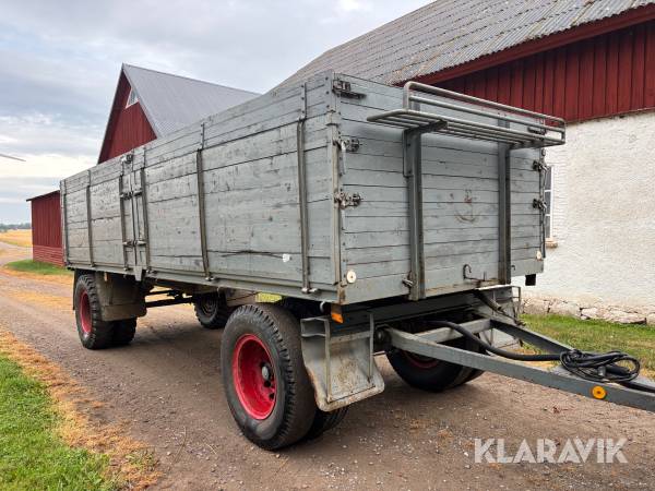 Spannmålsvagn Alpus 2 axlad 15m3
