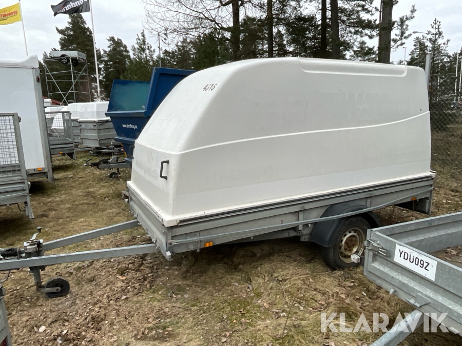 Personbilssläp BRENDERUP 1000 kg