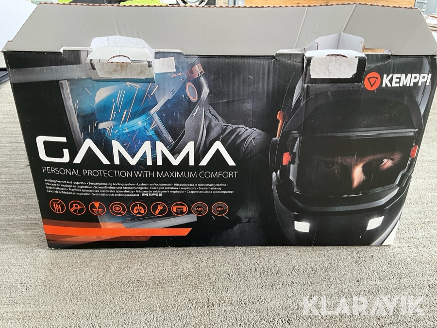 Andningsskydd Kemppi Gamma GTH3 SFA + PFU 210e