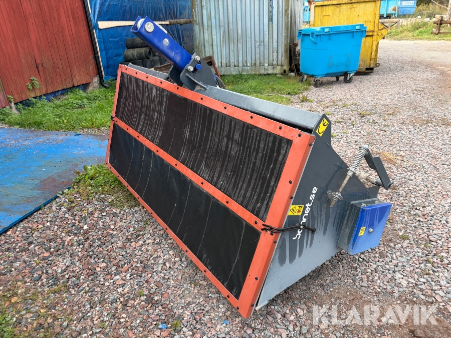 Sandspridare Bonnet med 3-punktsfäste