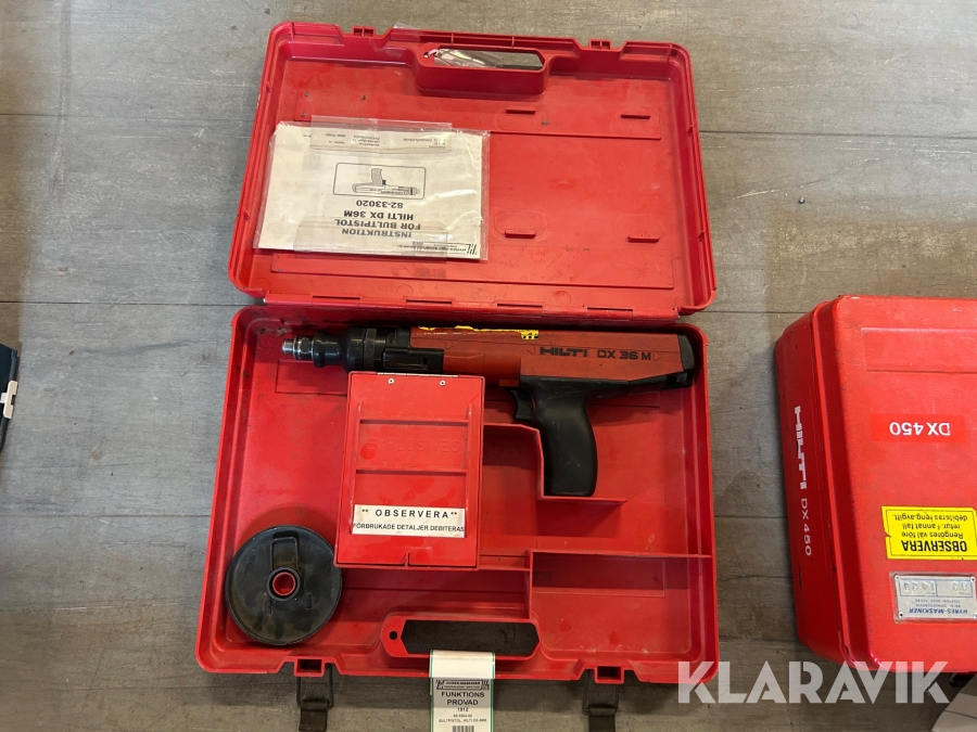 Bultpistol Hilti DX 36 m