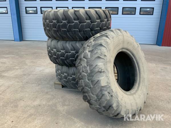 Entreprenaddäck Volvo L30 Dunlop 455/70R20 -4st