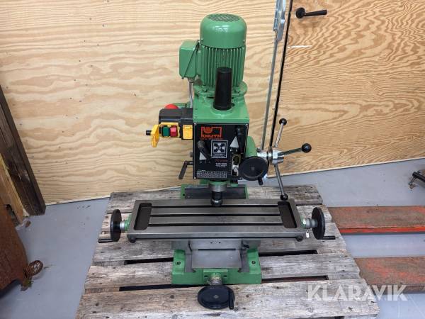 Fräsmaskin Knuth Mark 7 vertikalfräs