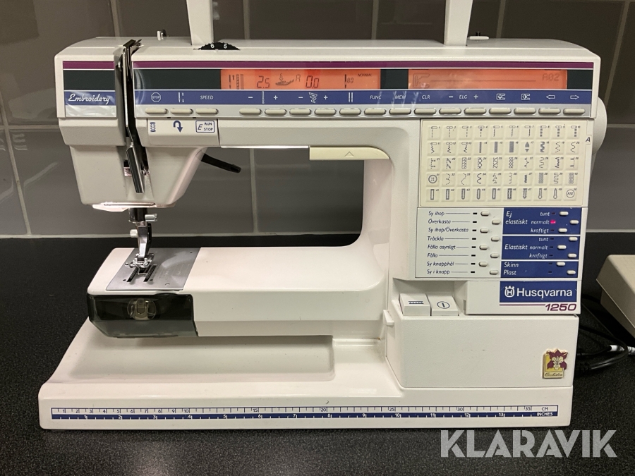 Symaskin Husqvarna 1250 Embroidery