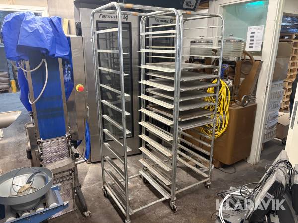 Stickvagn 2 st med 40 st plåtar