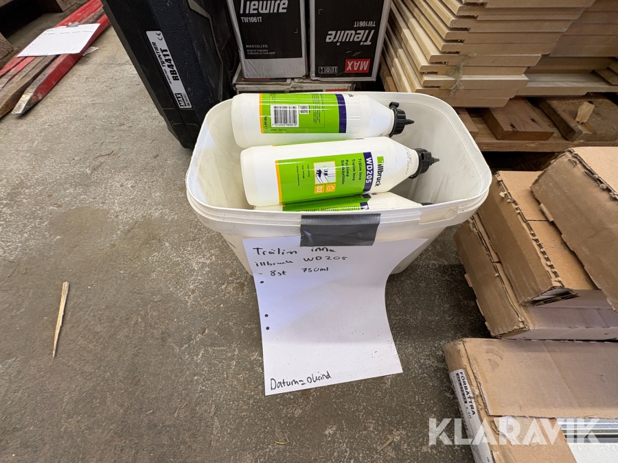 Trälim illbruk WD205 8st