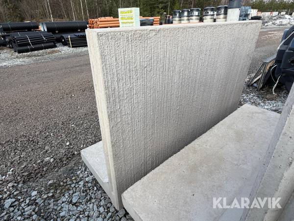 L-Stöd Vinninga cement 2000 x 1400 x 120 mm Randig 20 kn 7 st