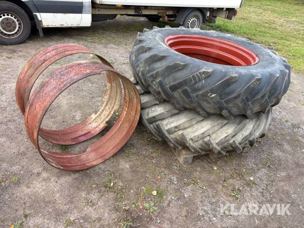 Dubbelmontage Goodyear 16.9-34 2 st