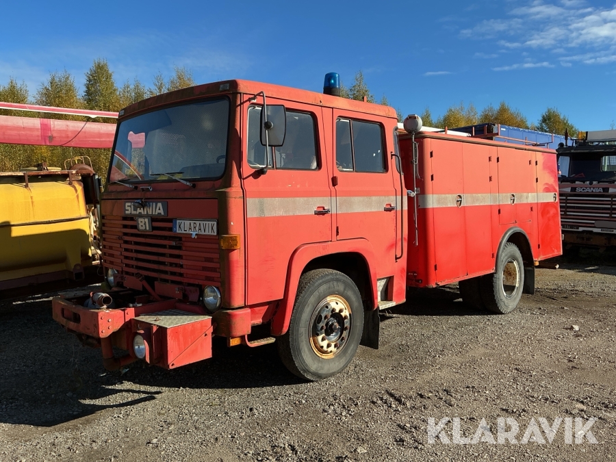 Brandbil Scania LB 81