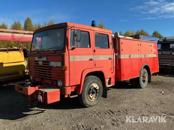 Brandbil Scania LB 81