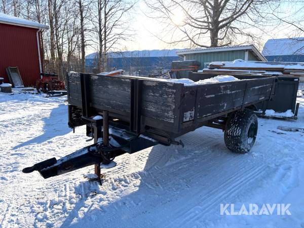 Flakvagn med tipp
