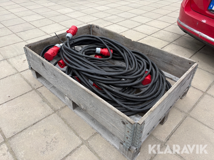 Skarvkabel 32a 4 st