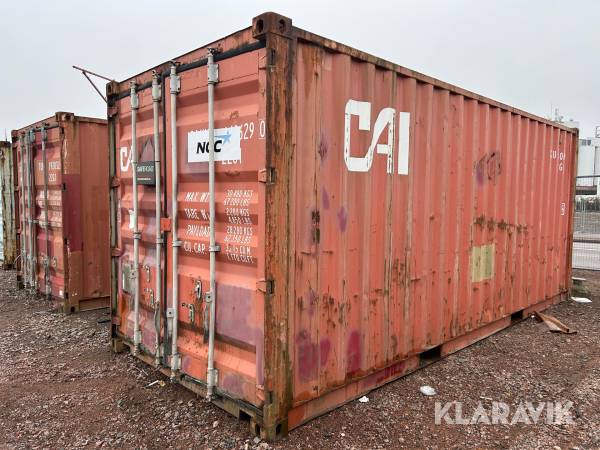 Container 20 fot oisolerad
