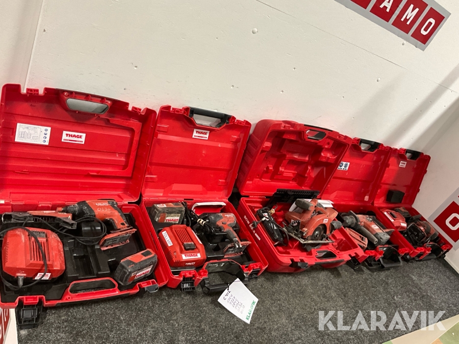 Handverktyg 6st Hilti