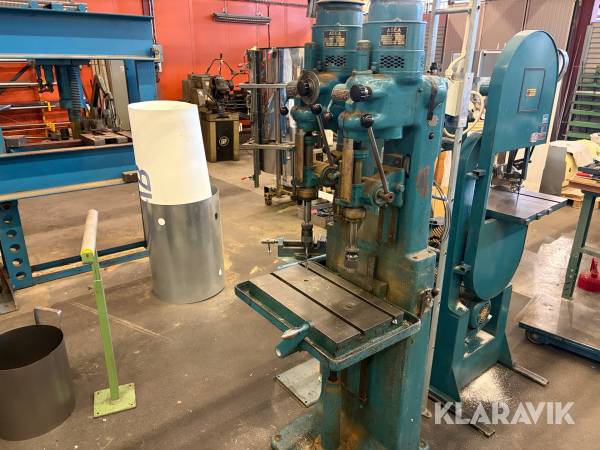 Pelarborr Helios 1572 2 spindlig