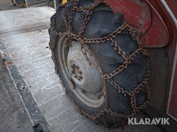 Snökedjor till traktor 12.4-28 Piggkedjor