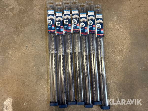 Betongborrar Bosch SFS Max-8X Expert 20ø mm
