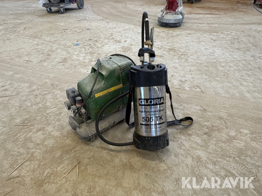 Koncentratspruta Gloria 505 TK med kompressor Fiac ECU 2001