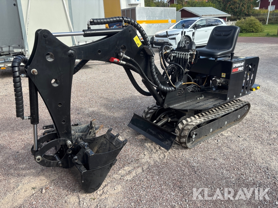 Minigrävare Springer Max PRO