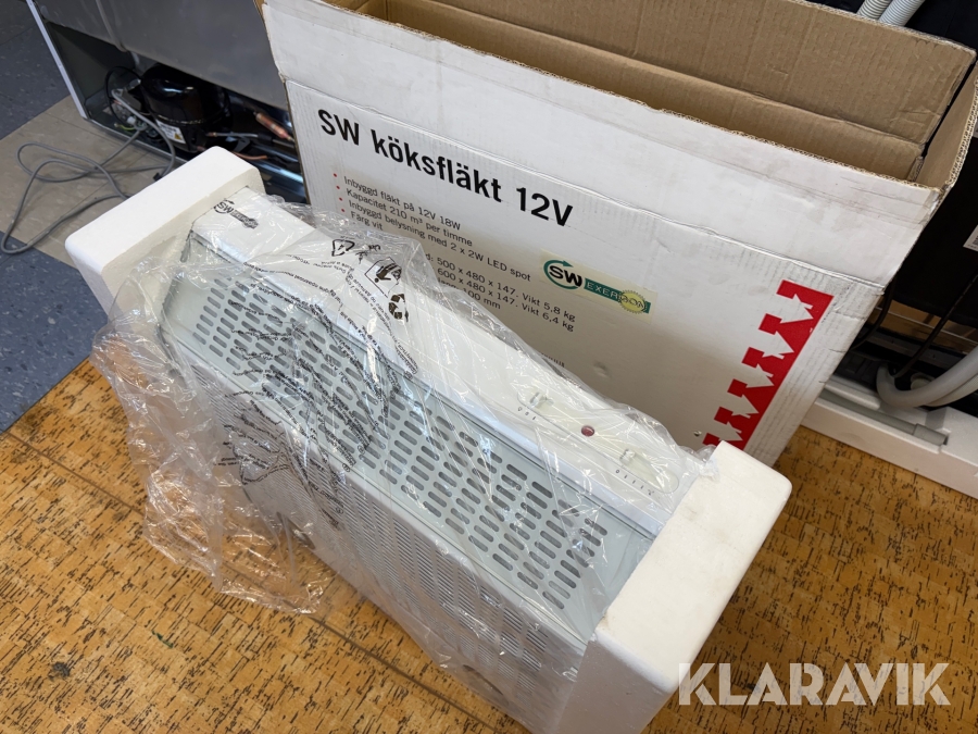 Köksfläkt Exergon 23-2800 12v 60cm