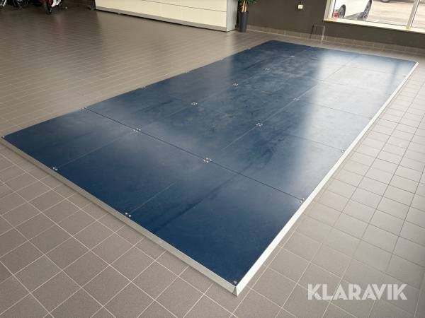 Podium för till exempel bil 3x6m