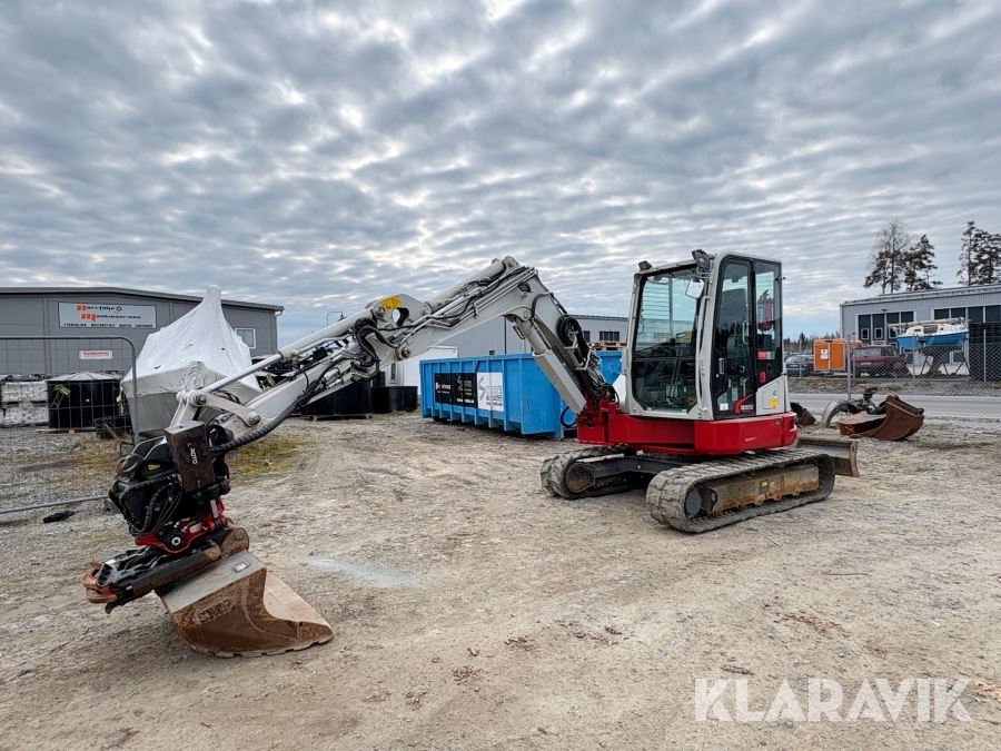 Grävmaskin Takeuchi TB257FR