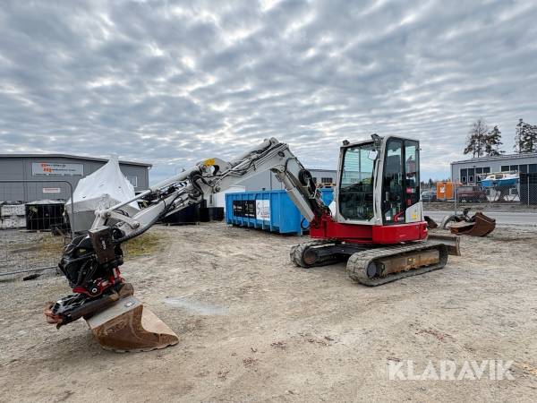 Grävmaskin Takeuchi TB257FR