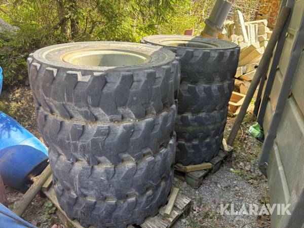 Tvillinghjul Liebher 290/90-20, 18-PR