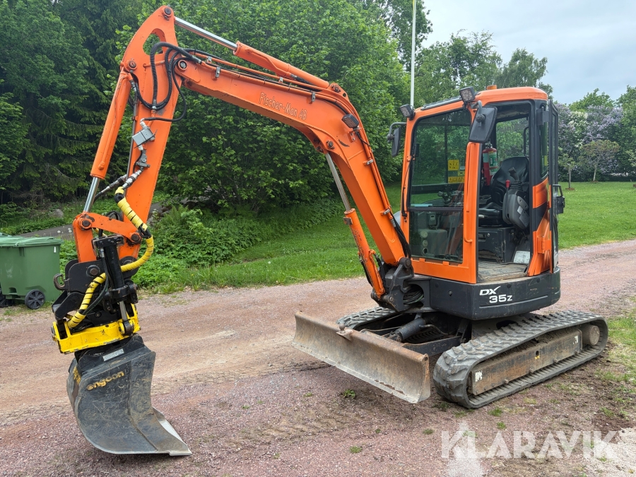 Grävmaskin Doosan DX35Z