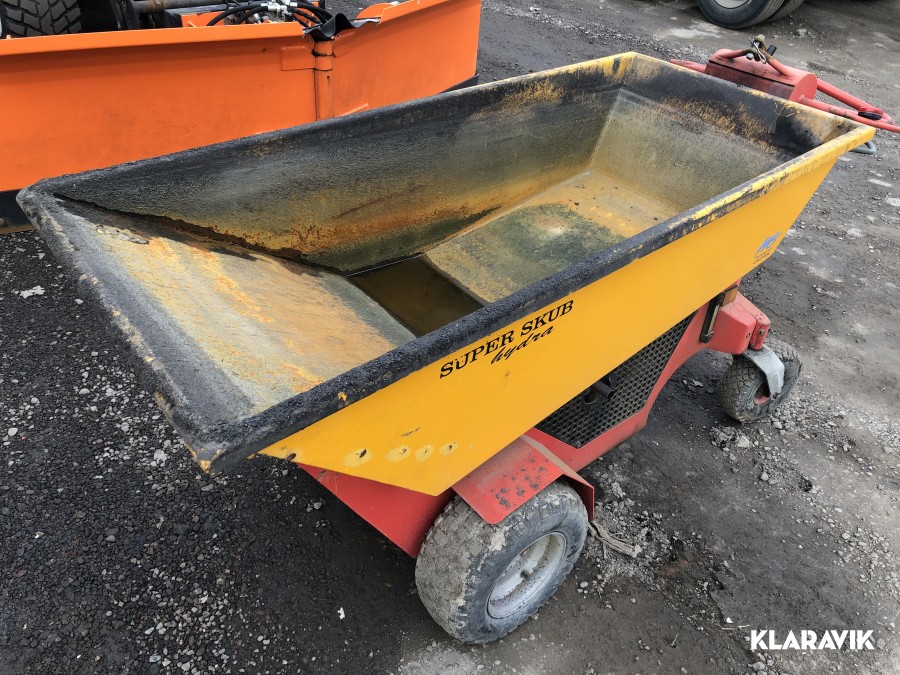 Motordriven skottkärra SuperSkub