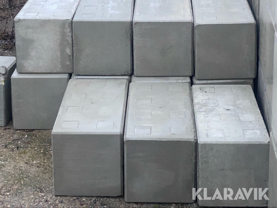 Legoblock 1200x600x600mm  släta 10 st