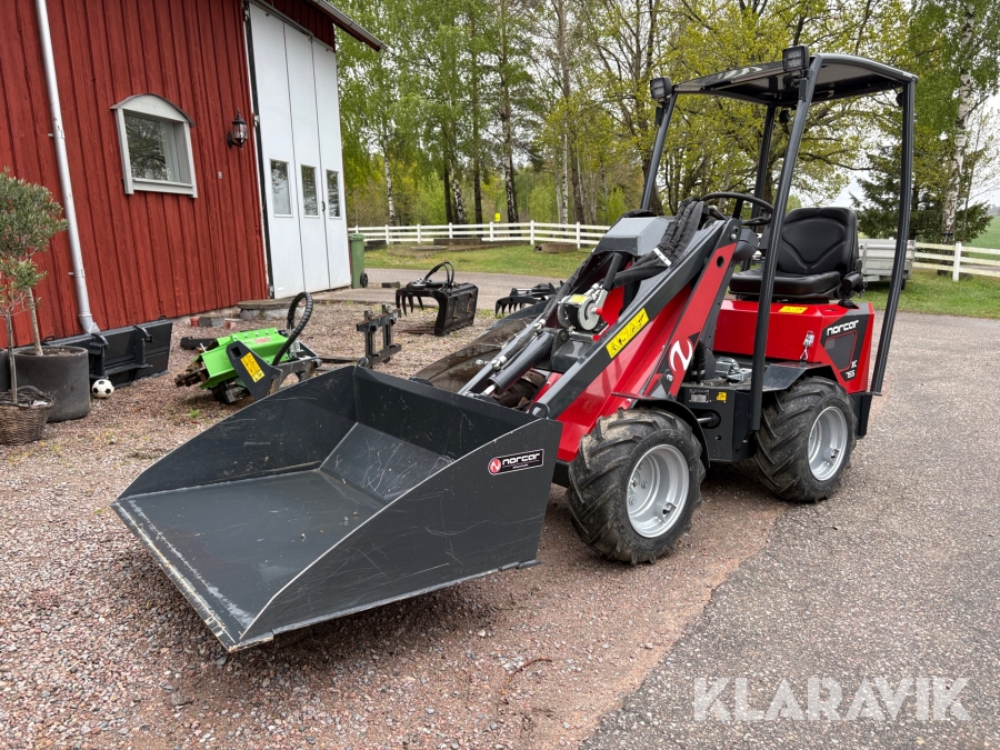 Kompaktlastare Norcar 755XC Demomaskin 28h