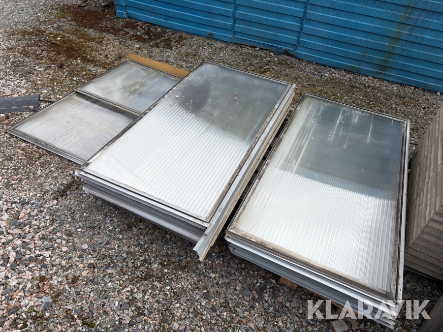 Växthusfönster 15 st