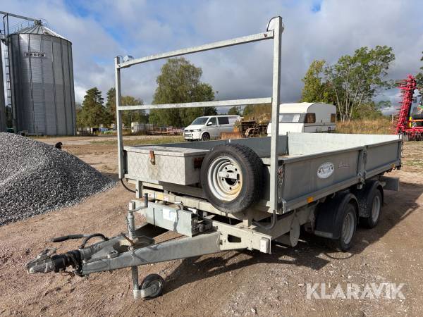 Personbilssläp Ifor Williams 3500 kg