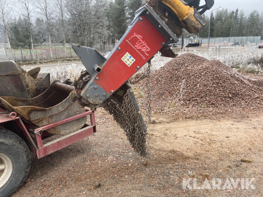 Stubbfräs till grävmaskin och kompaktlastare Attec SG435 